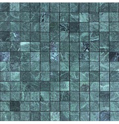 Verde Alpi Green Square Honed Marble Mosaic Tiles 48x48