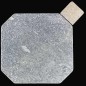 Crystal Grey Octagon & Square Tumbled Marble Tiles