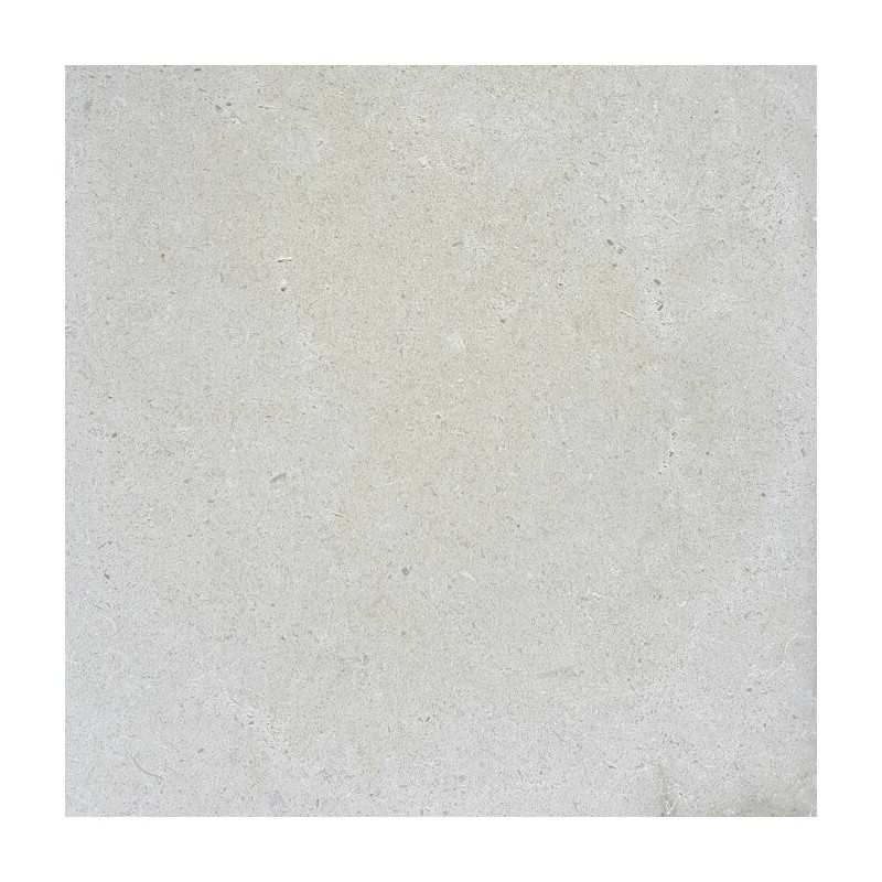 Crema Luminous Tumbled Step Riser Limestone