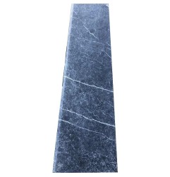 Nero Marquina Tumbled Pencil Edge Step Treads Marble