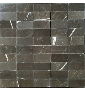 Pietra Grey Polished Limestone Mosaic 60X30