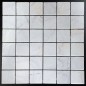 Bianca Luminous Honed Marble Mosaic Tiles 50x50