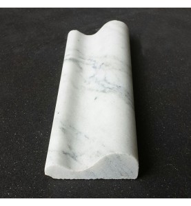 Persian White Honed Bullnose Capping Marble