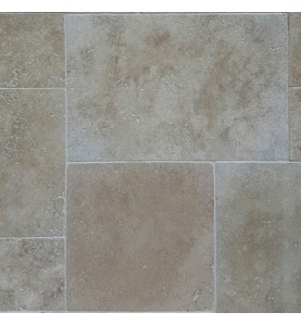 Classico French Pattern Tumbled Tile Travertine