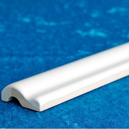 White Gloss Capping Ceramic Tiles TOBLA