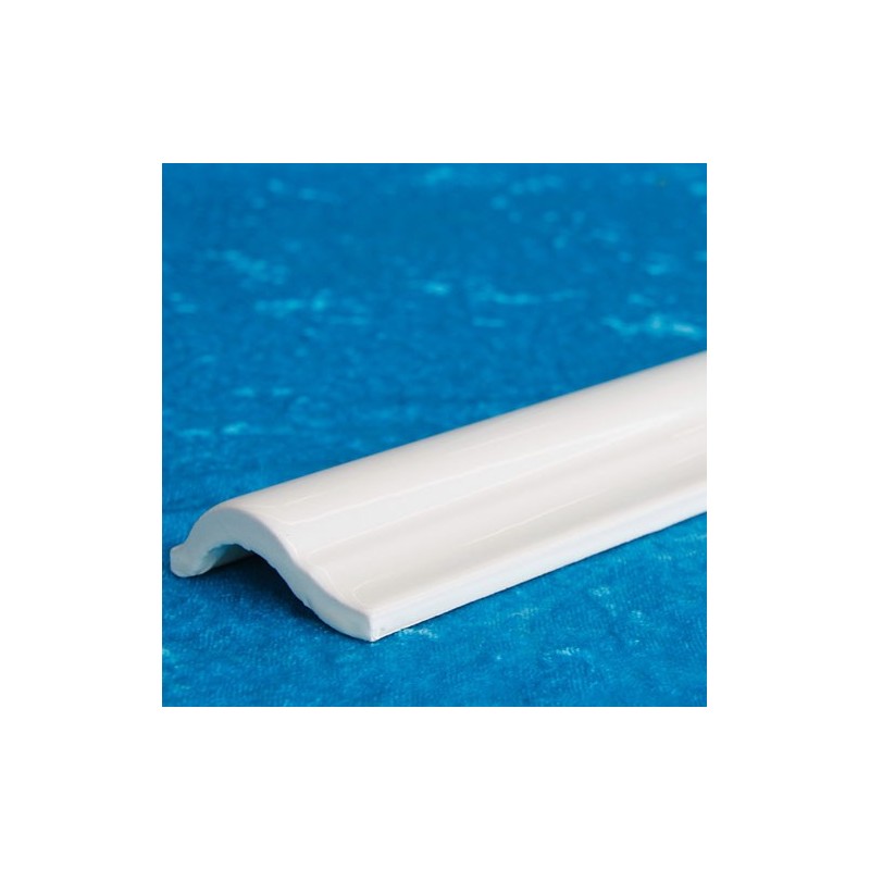 Ivory Gloss Capping Ceramic Tiles