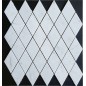 Carrara Diamond Honed Marble Mosaic Tiles 54x92