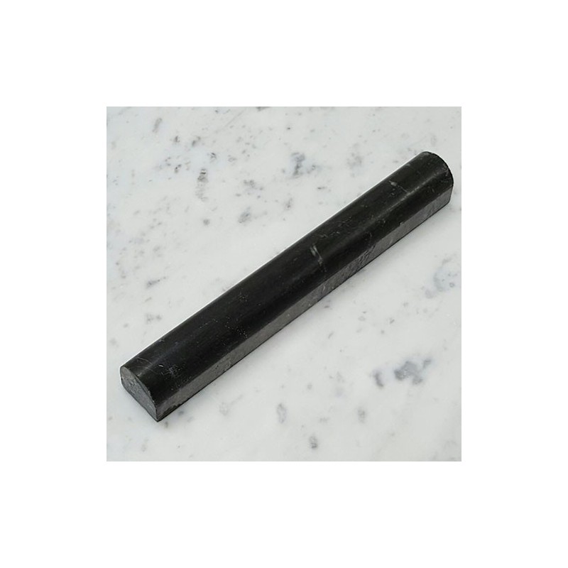 Nero Marquina Honed Bullnose Capping Marble