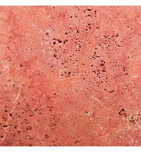Travertine Rosso (Persian Red) - Cross Cut - Unfilled & Honed