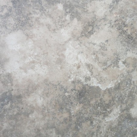 Travertine Multicolour Grey - Unfilled & Honed 