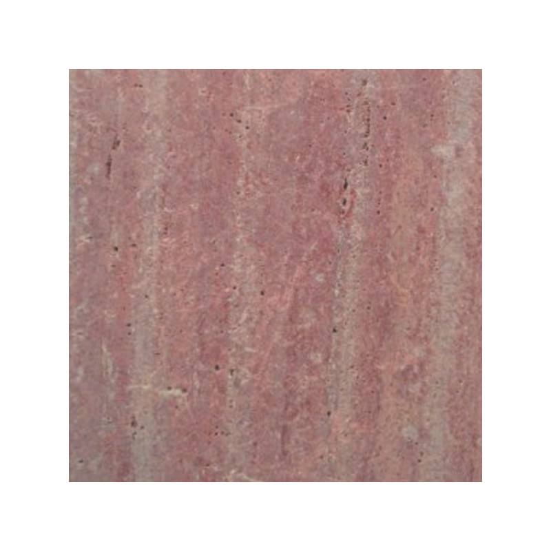 Rosso Veincut Tumbled Paver Travertine