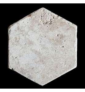 Classico HexagonTumbled Paver Travertine