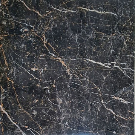 Black and Gold Honed Marble Tiles Size 600x600x15