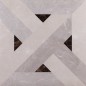 Italian Colonial Weave Polished Marble Porcelain Backed