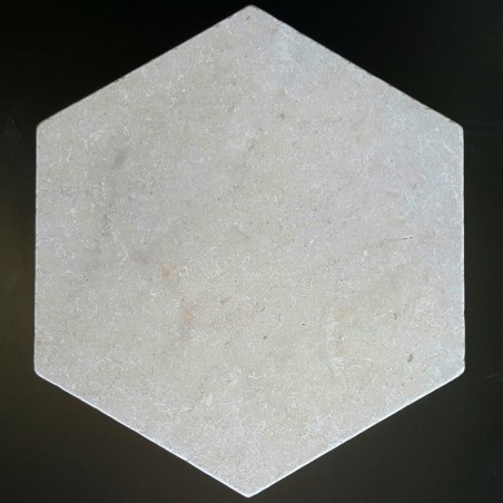 New Botticino Hexagon Tumbled Marble