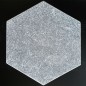Crystal Grey Hexagon Tumbled Marble