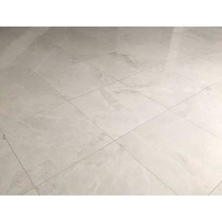 White Pearl Polished Marble Tiles