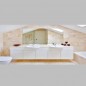 Classico Light Unfilled Honed Travertine Tiles