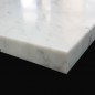 Carrara Honed Pencil Edge Step Tread Marble