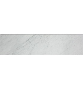 Carrara Honed Bullnose Step Tread Marble