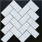 Carrara Herringbone Honed Marble Mosaic Tiles 98x48