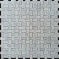 Basketweave Carrara Honed & Thassos Polished Marble Mosaic Tiles