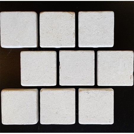 Crema Luminous Tumbled Brick Pattern Cobblestone Limestone