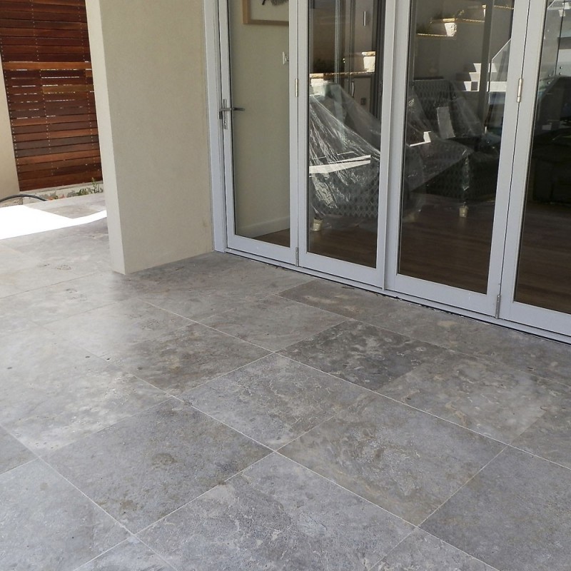 Galaxy Grey Honed Marble Tiles