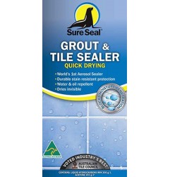 Sure Seal Quick Dry Grout & Tile Aerosol Sealer 300gm