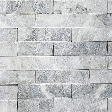 Grey Marble Z Panel Stacked Stone