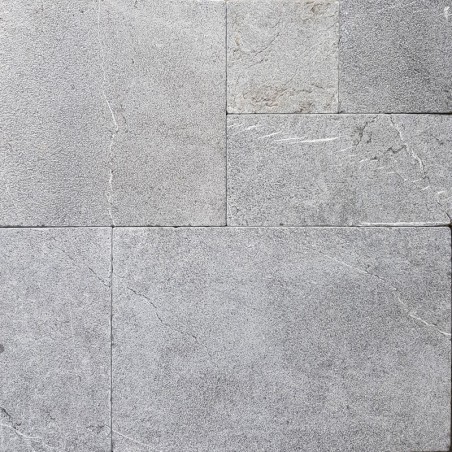 Pietra Grey French Pattern Antique Paver Limestone