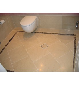 Royal Botticino Marble Tiles - Honed