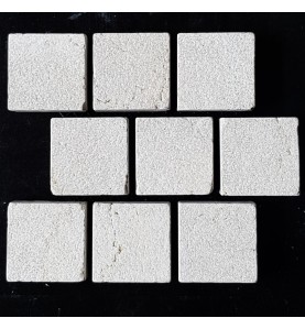 New Botticino Antique Brick Pattern Cobblestone Marble