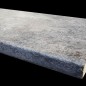 Atlantic Grigio Antique Pencil Edge Step Tread Limestone