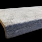 Atlantic Grigio Antique Rebated Pencil Edge Step Tread Limestone
