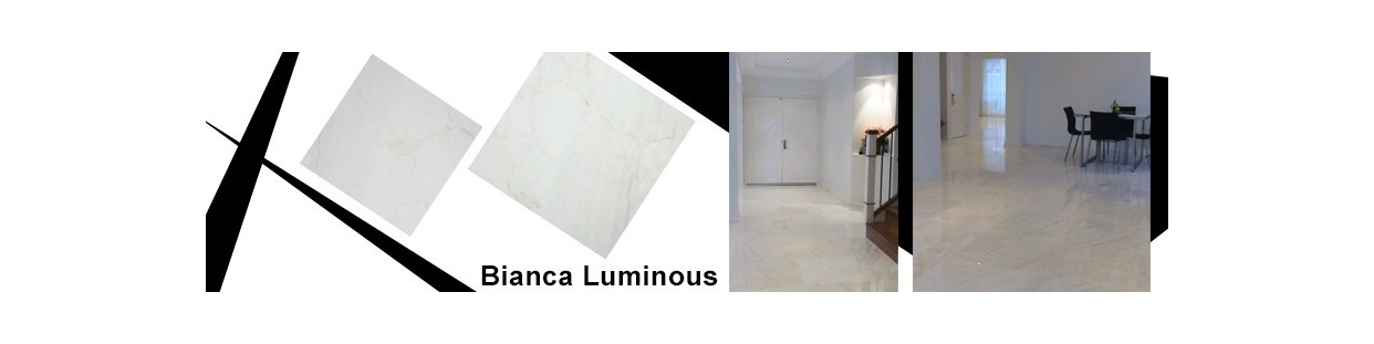 Bianca Luminous Marble Tile | White Marble Tile