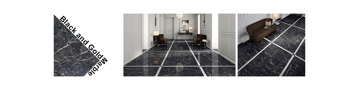 Black and Gold Marble Tile | Sydney & Melbourne Supplier