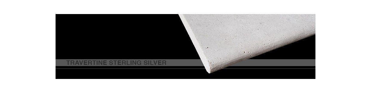 Travertine Tile Sterling Silver - Marble & Ceramic Corp