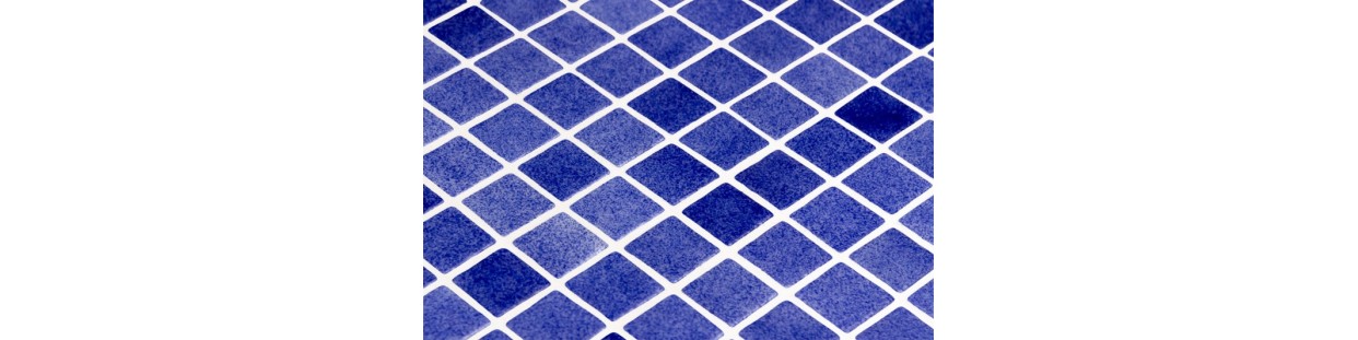 Onix Nieve Spanish Glass Mosaic Pool Tiles