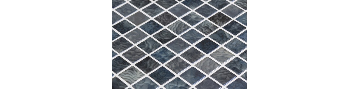 Onix Vanguard Spanish Glass Mosaic Pool Tiles