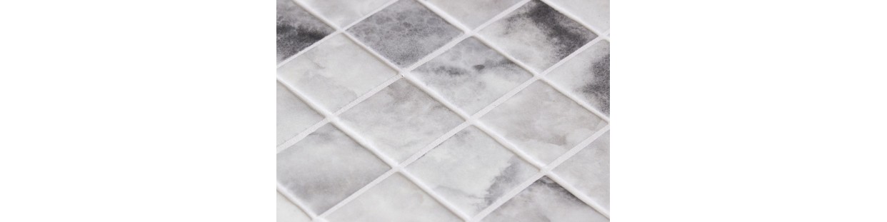 Onix Penta Spanish Glass Mosaic Pool Tiles