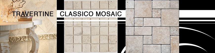 Travertine Classico Mosaic