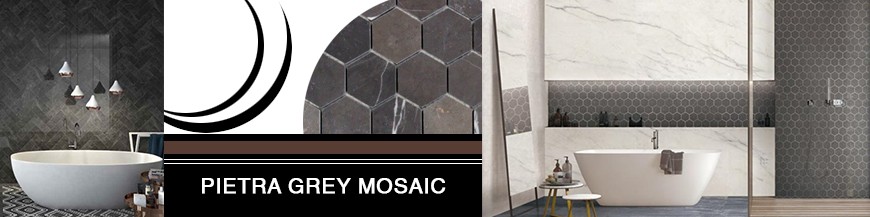 Pietra Grey Mosaic