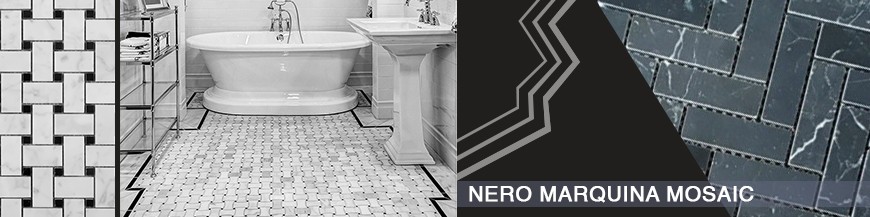 Nero Marquina Mosaic