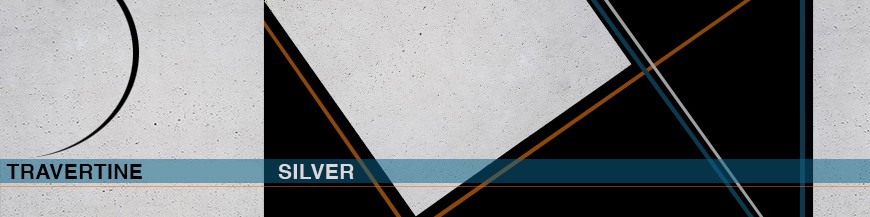 Travertine Silver