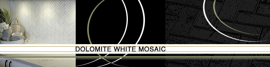 Dolomite White Mosaic