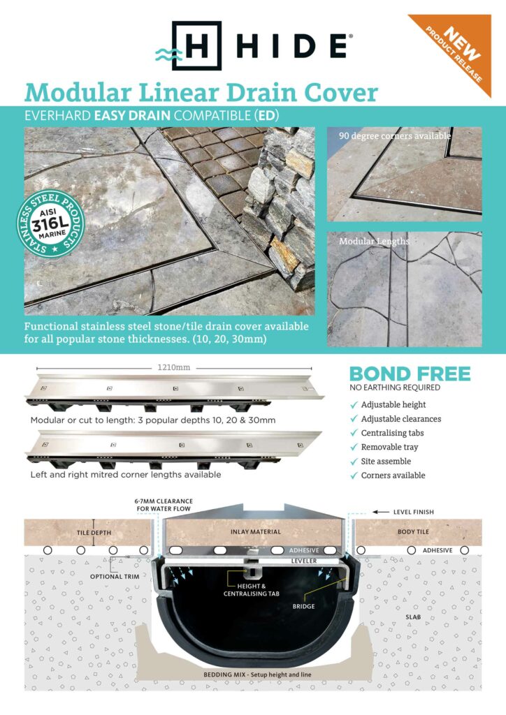 Linear Drain Cover Flyer