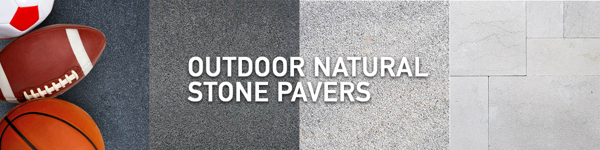 outdoor natural stone pavers